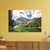 Bergen | Cabinet Mountains, Montana Canvas Afdruk (Insitu (Woonkamer))