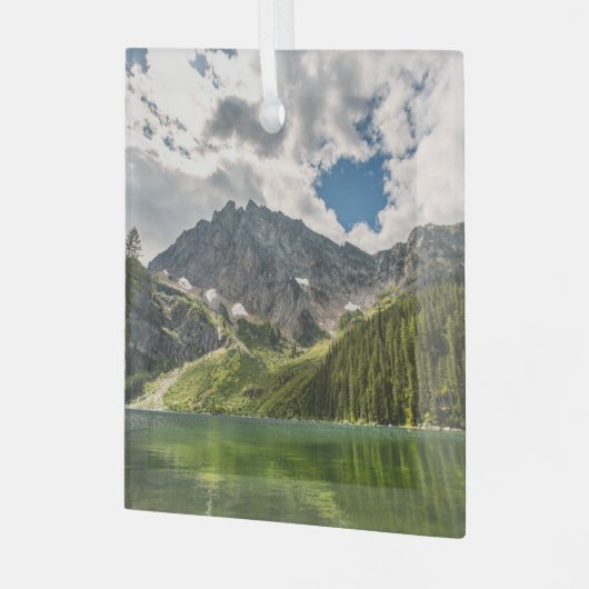 Bergen | Cabinet Mountains, Montana Glas Ornament (Voorkant links)