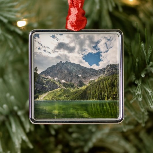 Bergen | Cabinet Mountains, Montana Metalen Ornament (Boom)