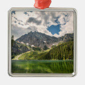 Bergen | Cabinet Mountains, Montana Metalen Ornament (Voorkant)