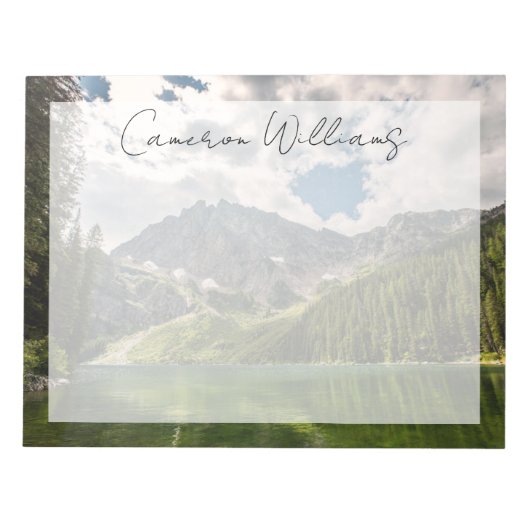 Bergen | Cabinet Mountains, Montana Notitieblok (Voorkant)