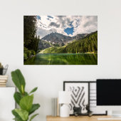 Bergen | Cabinet Mountains, Montana Poster (Thuiskantoor)