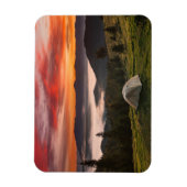 Bergen | Camping Foggy Sunrise Magneet (Verticaal)