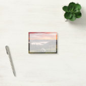 Bergen | Camping Foggy Sunrise Post-it® Notes (Kantoor)