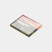 Bergen | Camping Foggy Sunrise Post-it® Notes (Schuin)