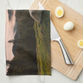 Bergen | Camping Foggy Sunrise Theedoek (Quarter Fold)