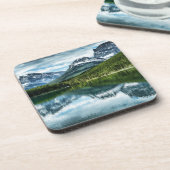 Bergen | Canadees Rockies, Alberta Canada Bier Onderzetter (Linkerzijde)
