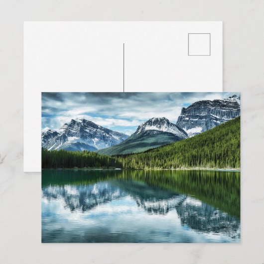 Bergen | Canadees Rockies, Alberta Canada Briefkaart (Voorkant / Achterkant)