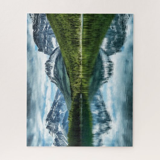 Bergen | Canadees Rockies, Alberta Canada Legpuzzel (Verticaal)