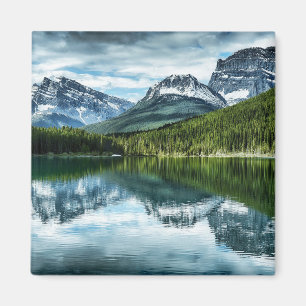 Bergen   Canadees Rockies, Alberta Canada Magneet