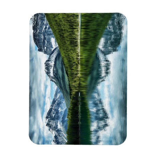 Bergen | Canadees Rockies, Alberta Canada Magneet (Verticaal)