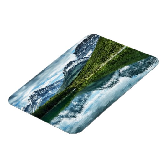 Bergen | Canadees Rockies, Alberta Canada Magneet (Linkerzijde)