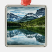 Bergen | Canadees Rockies, Alberta Canada Metalen Ornament (Voorkant)