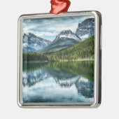 Bergen | Canadees Rockies, Alberta Canada Metalen Ornament (Links)
