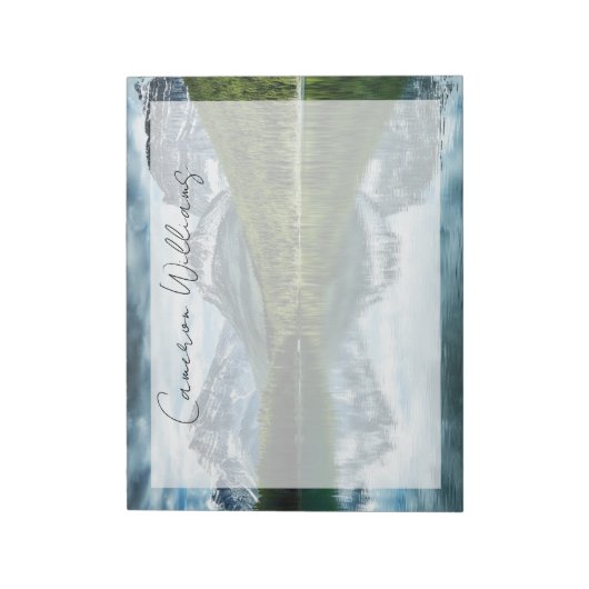 Bergen | Canadees Rockies, Alberta Canada Notitieblok (Linkerzijde)