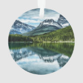 Bergen | Canadees Rockies, Alberta Canada Ornament (achterkant)