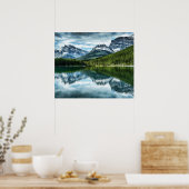 Bergen | Canadees Rockies, Alberta Canada Poster (Keuken)