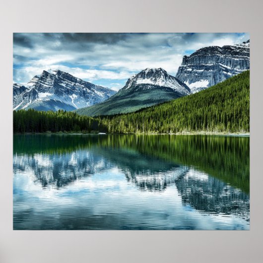 Bergen | Canadees Rockies, Alberta Canada Poster (Voorkant)