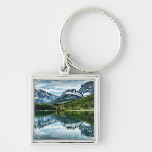 Bergen | Canadees Rockies, Alberta Canada Sleutelhanger (Voorkant)