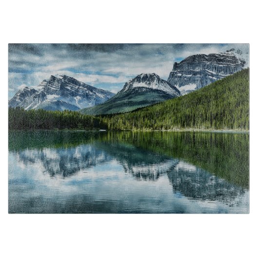 Bergen | Canadees Rockies, Alberta Canada Snijplank (Voorkant)