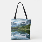 Bergen | Canadees Rockies, Alberta Canada Tote Bag (Achterkant)