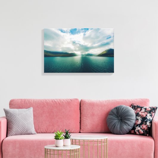 Bergen Canvas Afdruk (Insitu (Woonkamer))