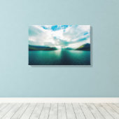 Bergen Canvas Afdruk (Insitu (Houten vloer))