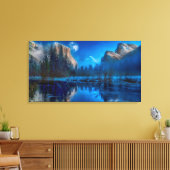 Bergen Canvas Afdruk (Insitu (Woonkamer))