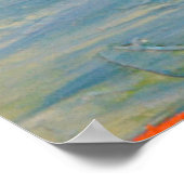 Bergen, Canyon. Bergpiek, bergkam, bergen Poster (Hoek)