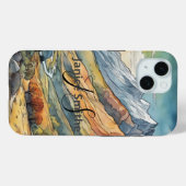Bergen Case-Mate iPhone Case (Achterkant (horizontaal))