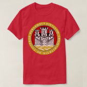 Bergen Coat of Arms Norway T-shirt (Design voorkant)