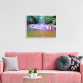 Bergen Creek Zwemgat Canvas Afdruk (Insitu (Woonkamer))
