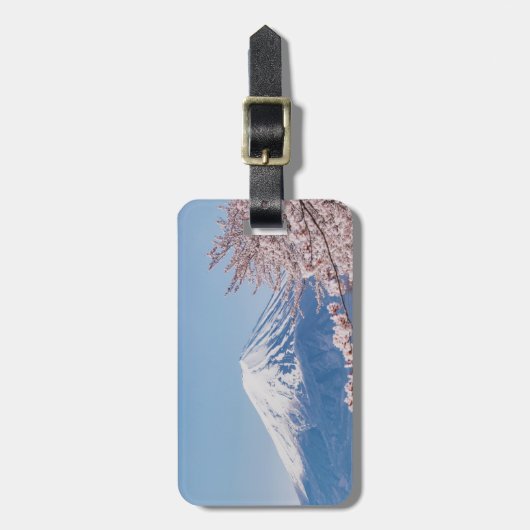 Bergen | De berg Fuji Tokio, Japan Bagagelabel (Voorkant verticaal)