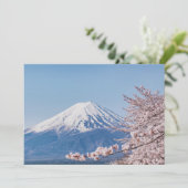 Bergen | De berg Fuji Tokio, Japan Bedankkaart (Staand voorkant)