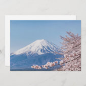 Bergen | De berg Fuji Tokio, Japan Bedankkaart (Voorkant / Achterkant)