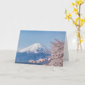 Bergen | De berg Fuji Tokio, Japan Kaart (Gele Bloem)