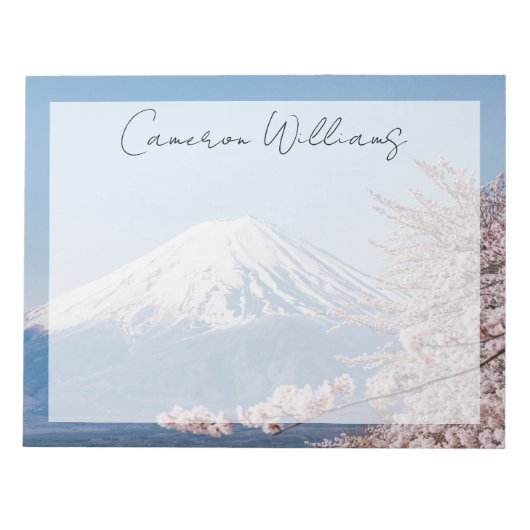 Bergen | De berg Fuji Tokio, Japan Notitieblok (Voorkant)