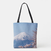 Bergen | De berg Fuji Tokio, Japan Tote Bag (Achterkant)