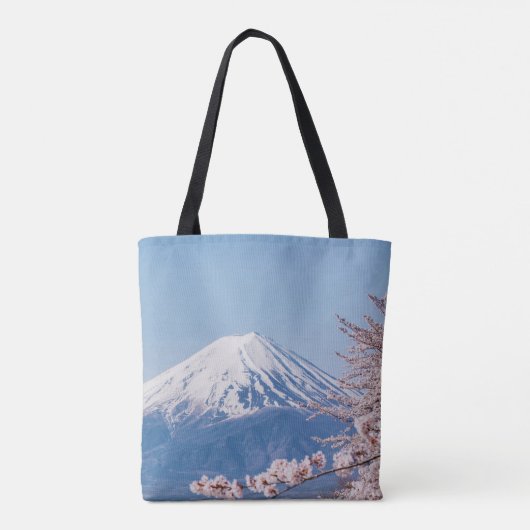 Bergen | De berg Fuji Tokio, Japan Tote Bag (Achterkant)