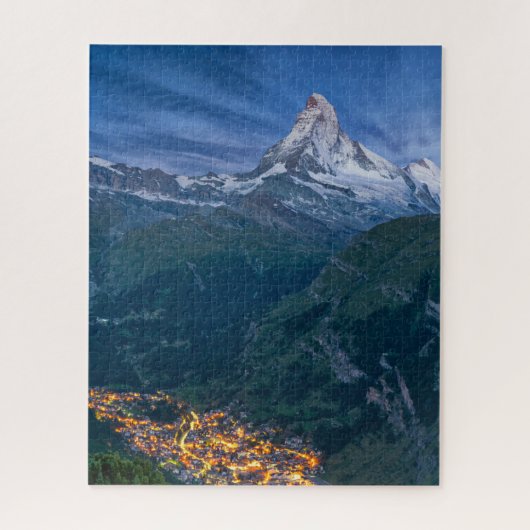 Bergen | De Matterhorn, Zermatt, Zwitserse Alpen Legpuzzel (Verticaal)