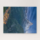 Bergen | De Matterhorn, Zermatt, Zwitserse Alpen Legpuzzel (Horizontaal)