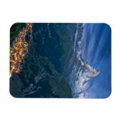 Bergen | De Matterhorn, Zermatt, Zwitserse Alpen Magneet (Horizontaal)