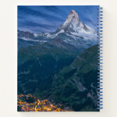Bergen | De Matterhorn, Zermatt, Zwitserse Alpen Notitieboek (Achterkant)