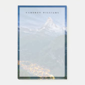 Bergen | De Matterhorn, Zermatt, Zwitserse Alpen Post-it® Notes (Voorkant)