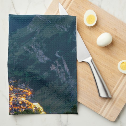 Bergen | De Matterhorn, Zermatt, Zwitserse Alpen Theedoek (Quarter Fold)