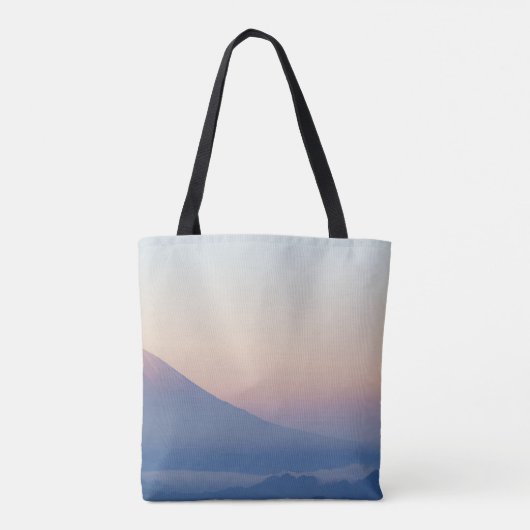 Bergen die uit het tas van het Zee groeien (Achterkant)