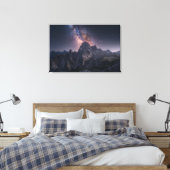 Bergen | Dolomites Mountains, Italië Canvas Afdruk (Insitu (Slaapkamer))