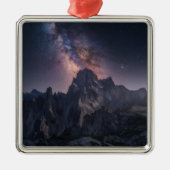 Bergen | Dolomites Mountains, Italië Metalen Ornament (Voorkant)