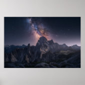 Bergen | Dolomites Mountains, Italië Poster (Voorkant)