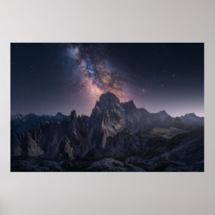 Bergen   Dolomites Mountains, Italië Poster